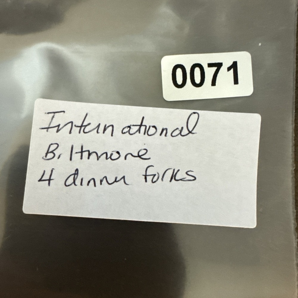 International Silver Silverplate BILTMORE Dinner Forks Set. Of 5 - Picture 8 of 8